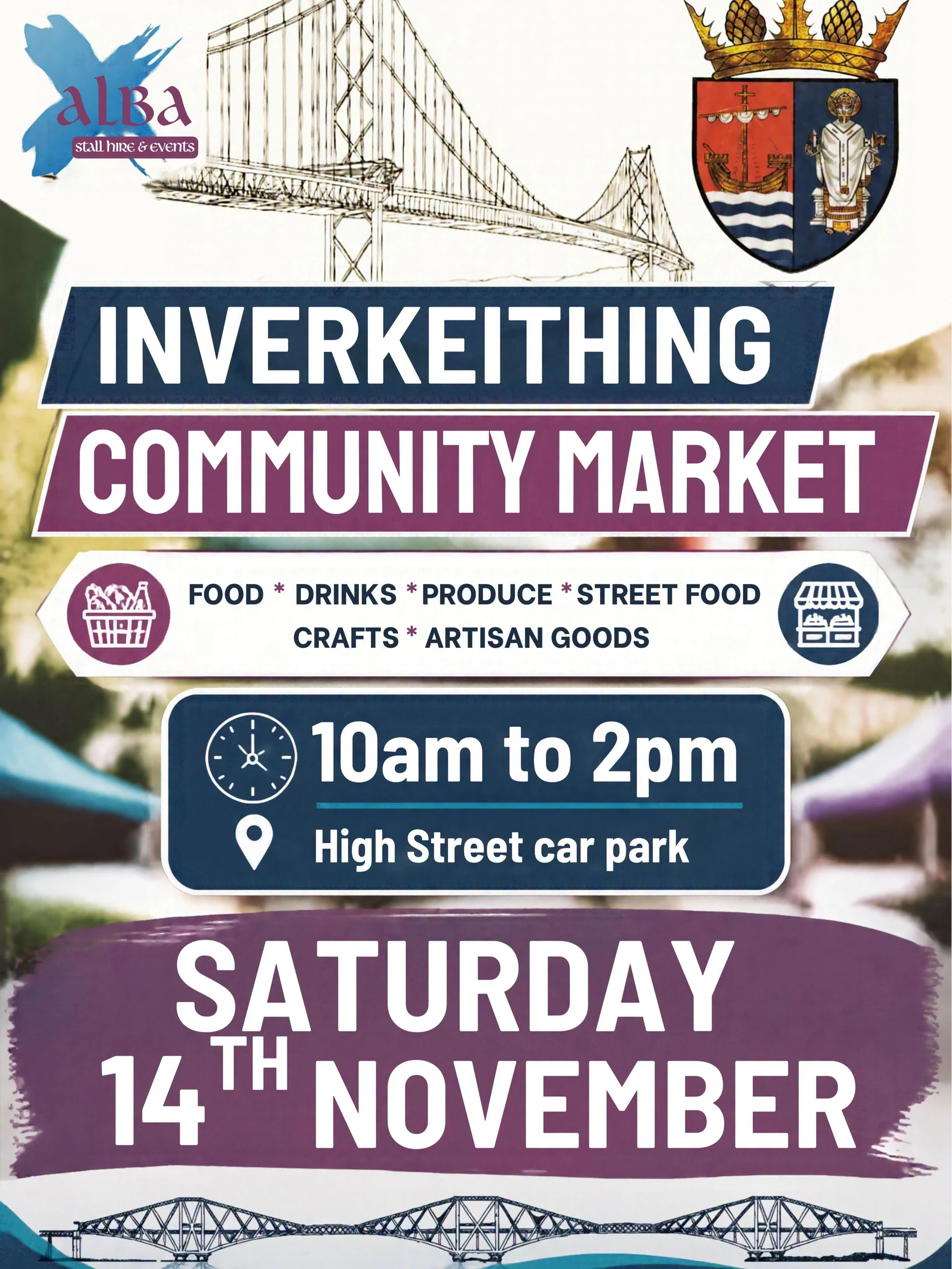 Background image - Inverkeithing Market 141126