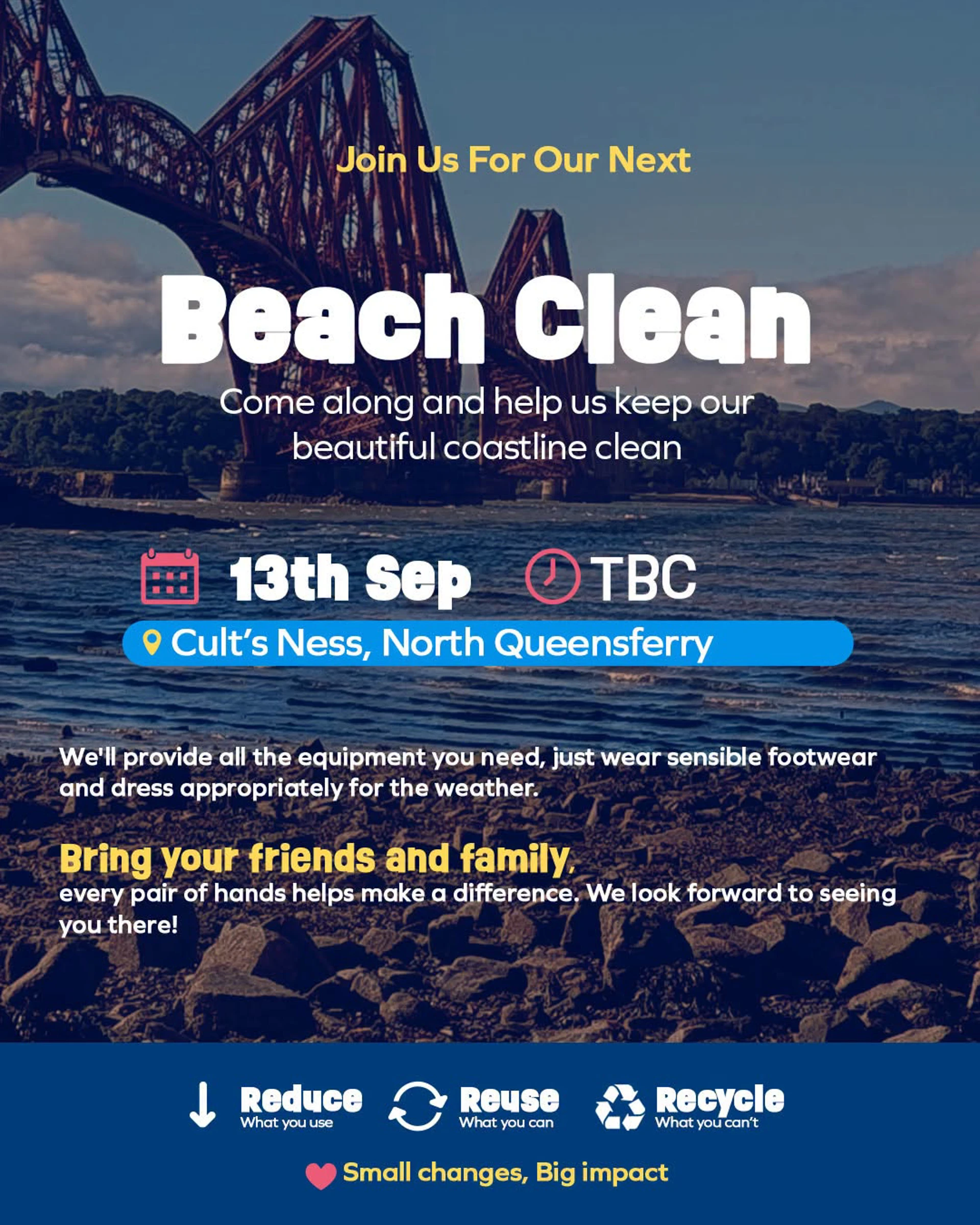 Background image - Deep Sea World Beach Clean 130926