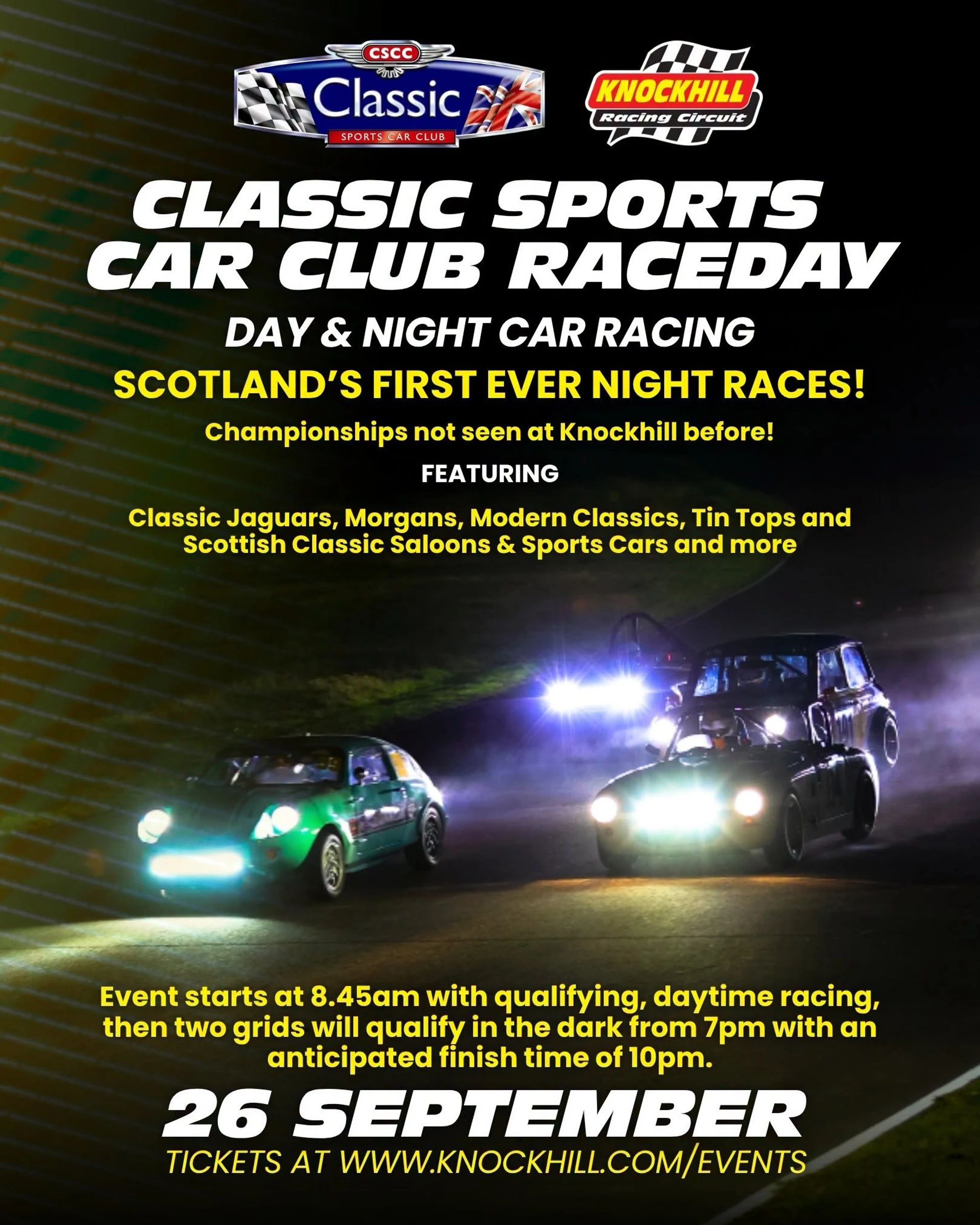 Background image - Classic Car Sports Knockhill