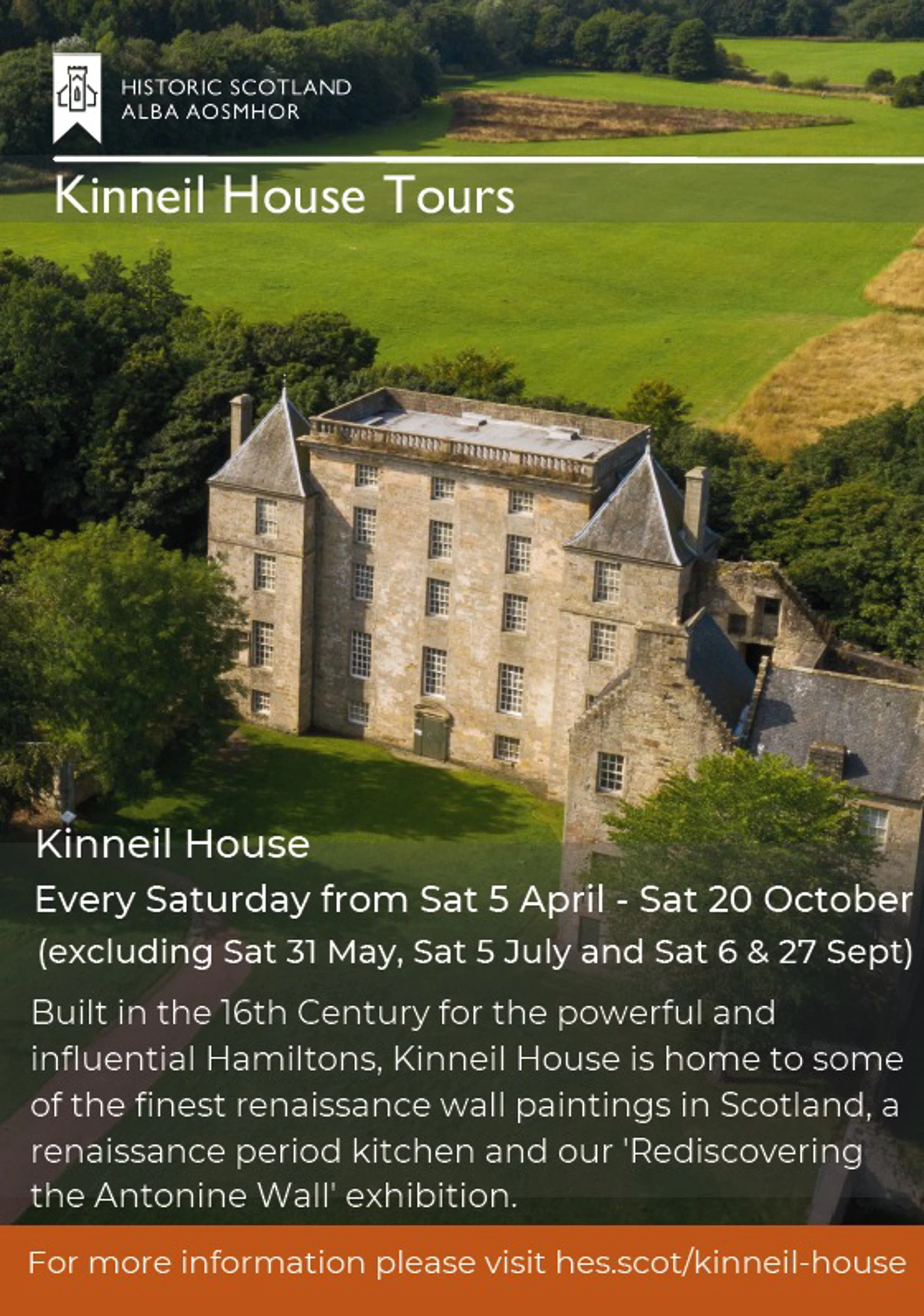 Background image - Kinneil House Tour