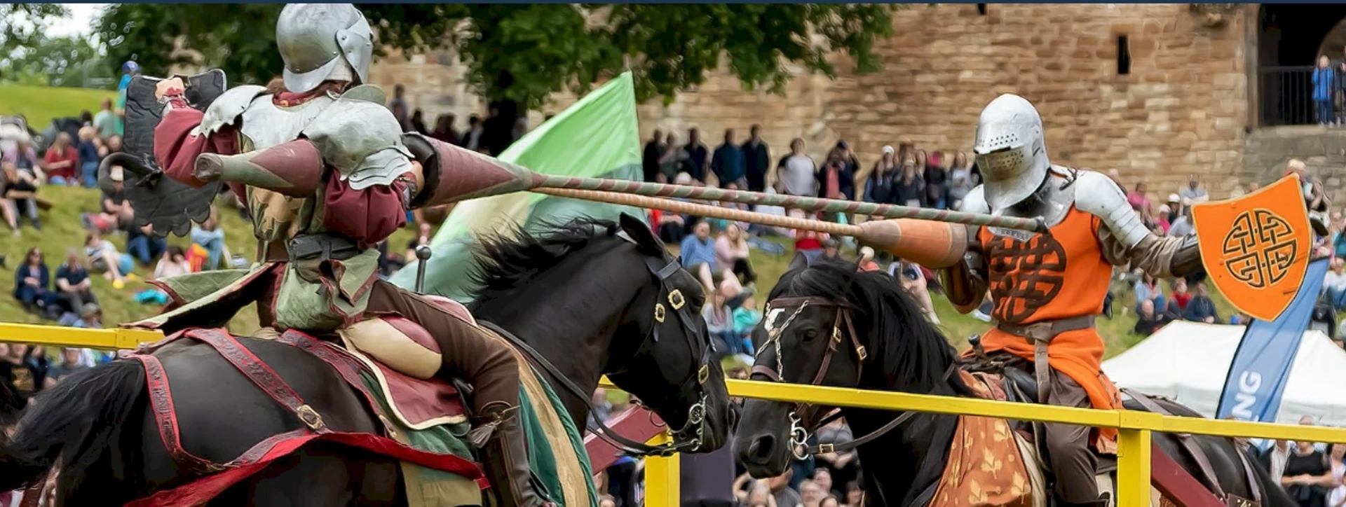 Background image - Linlithgow Jousting