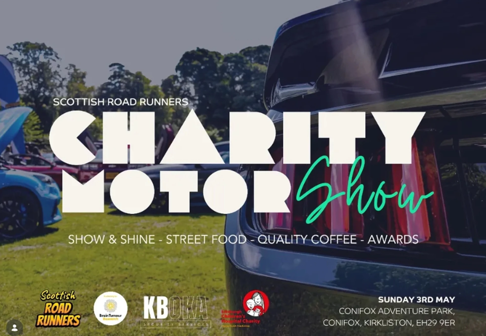 Background image - Charity Motor Show Conifox
