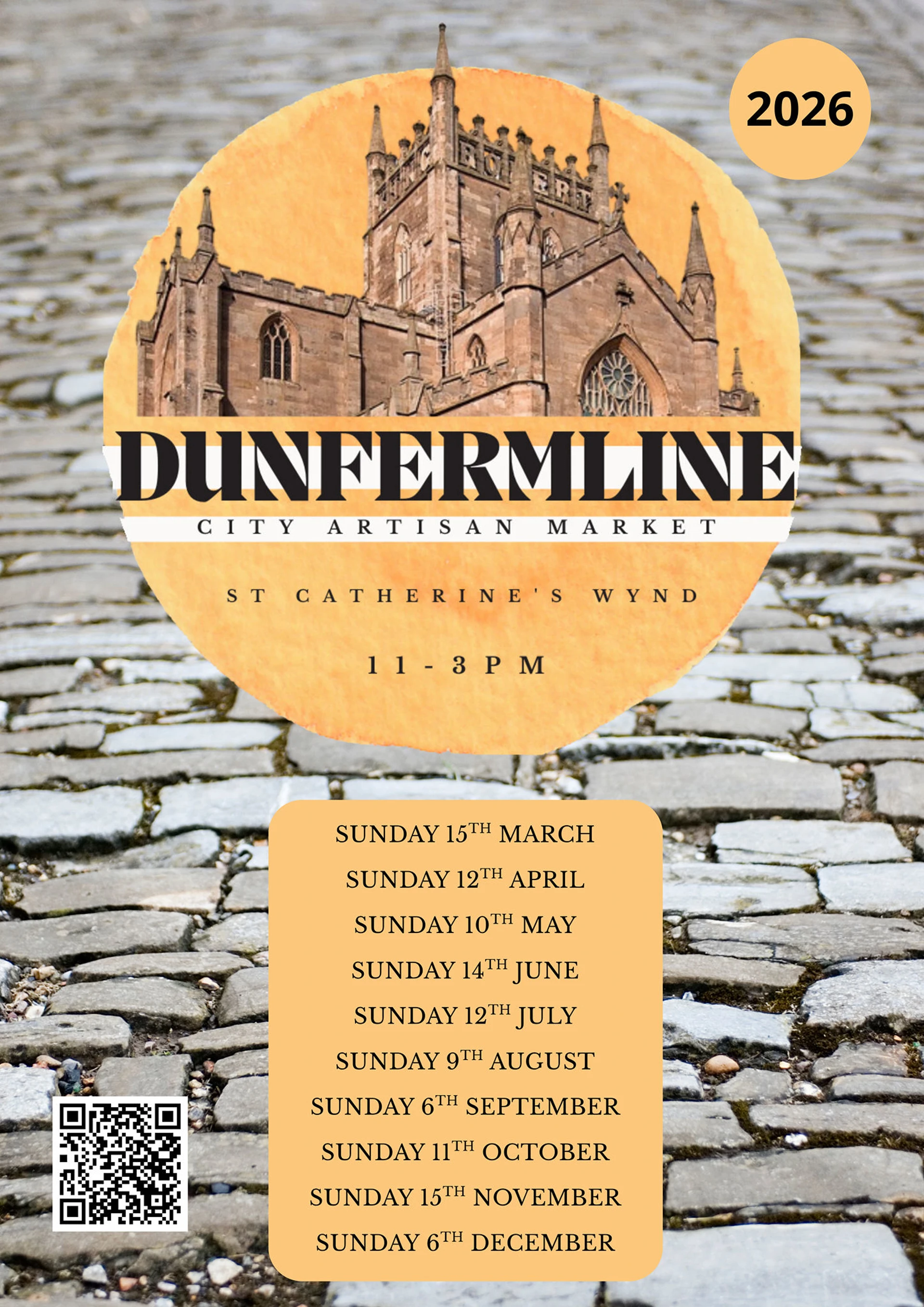 Background image - Dunfermline City Artisan Markets